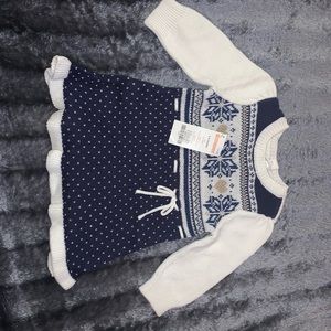Infants sweater dress